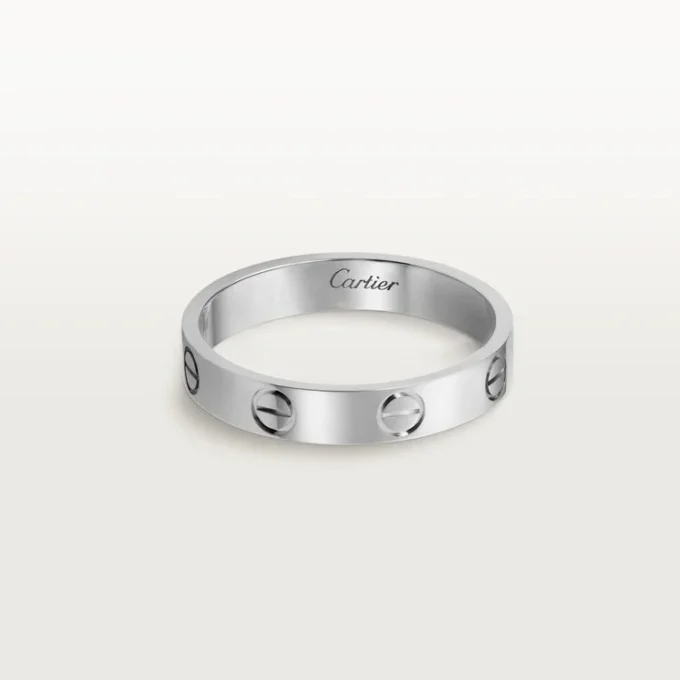 Love-Ehering – Platin – Cartier