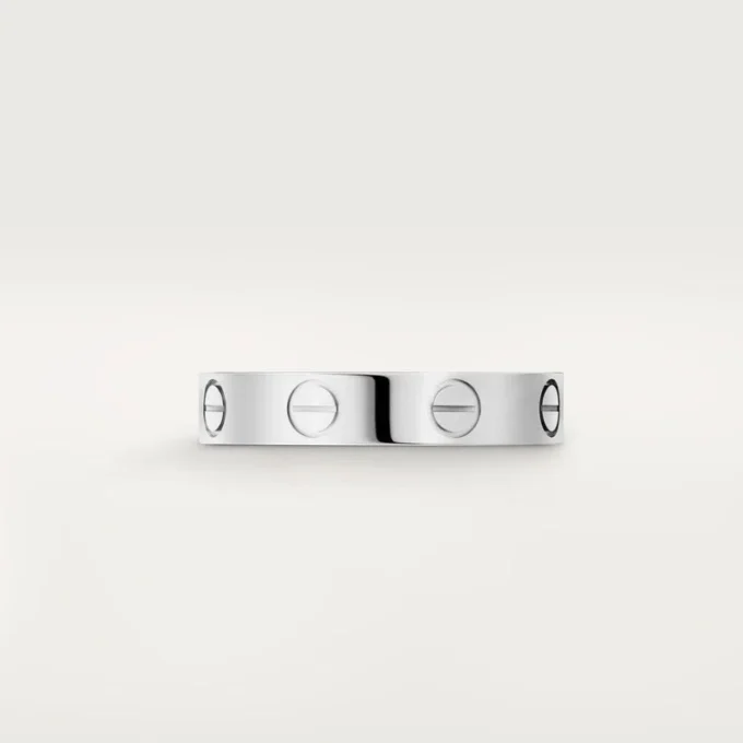 Love-Ehering – Weißgold – Cartier