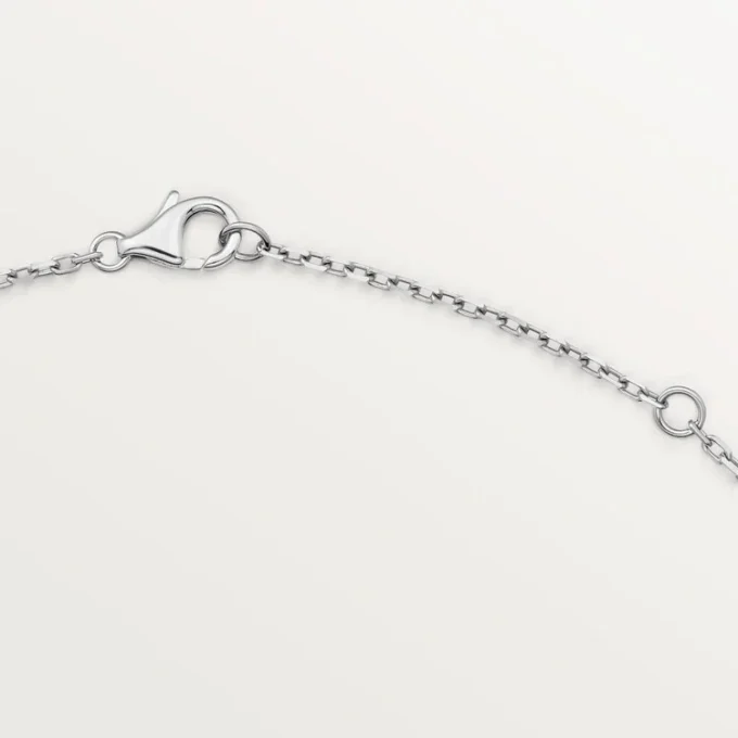 Love-Halskette, mit Diamanten besetzt – Weißgold, Diamanten – Cartier