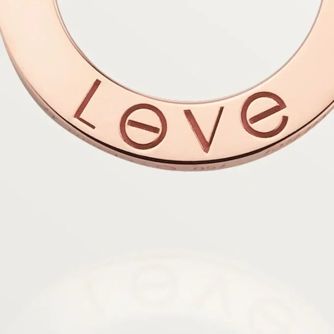 Love-Halskette – Roségold – Cartier