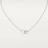 Love-Halskette – Weißgold – Cartier