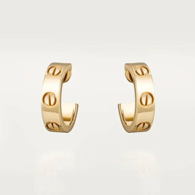 Love-Ohrringe – Gelbgold – Cartier