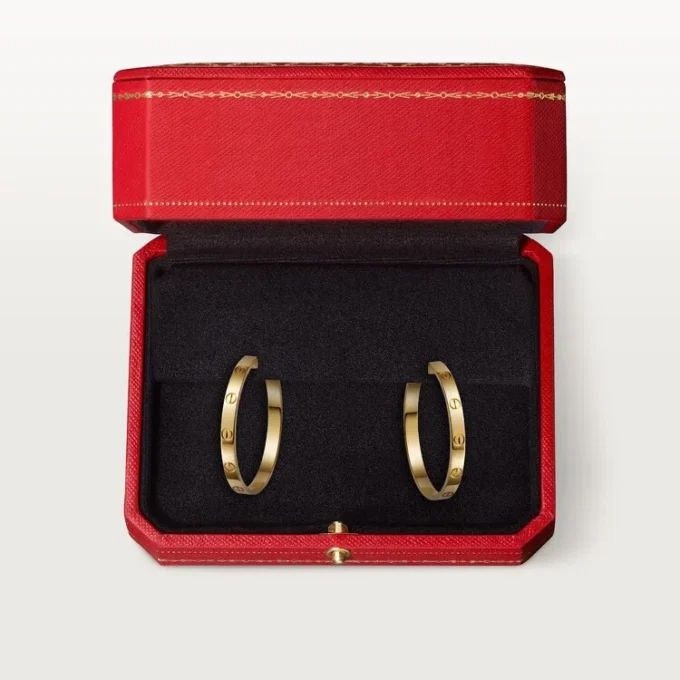 Love-Ohrringe – Gelbgold – Cartier