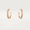 Love-Ohrringe – Roségold, Diamant – Cartier