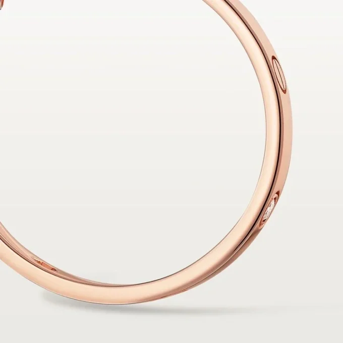 Love-Ohrringe – Roségold, Diamant – Cartier