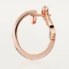 Love-Ohrringe – Roségold, Diamanten – Cartier