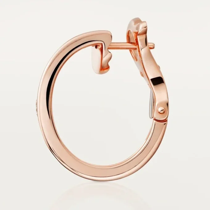 Love-Ohrringe – Roségold, Diamanten – Cartier