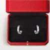 Love-Ohrringe – Weißgold – Cartier