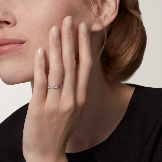 Love Ring, Sm – Weißgold, Diamanten – Cartier