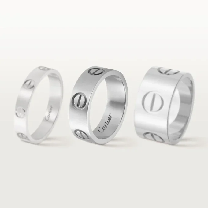 Love Ring – Weißgold, klassisches Modell | Cartier US