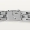 Maillon Panthere Armband, dreireihig, pavé-besetzt