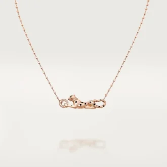 Panthere De Cartier Halskette – Roségold, Tsavorit-Granate, Diamanten – Cartier