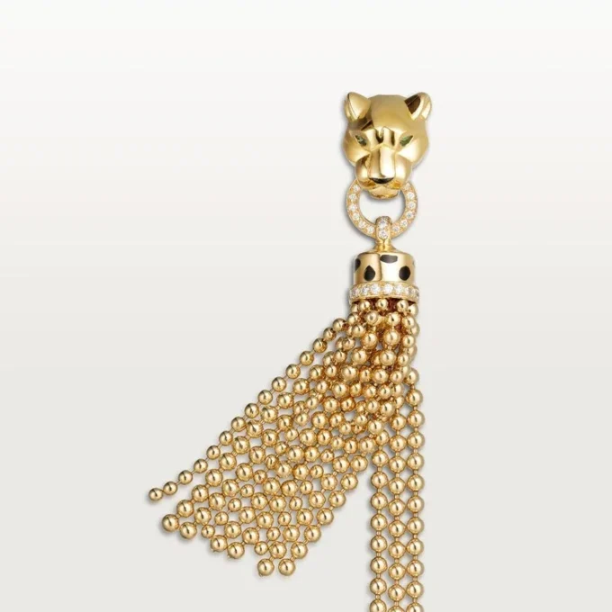 Panthere de Cartier Armband, an Kette, Diamanten