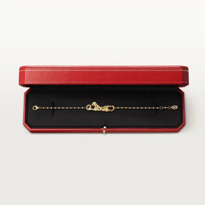 Panthere de Cartier Armband, an Kette, Diamanten