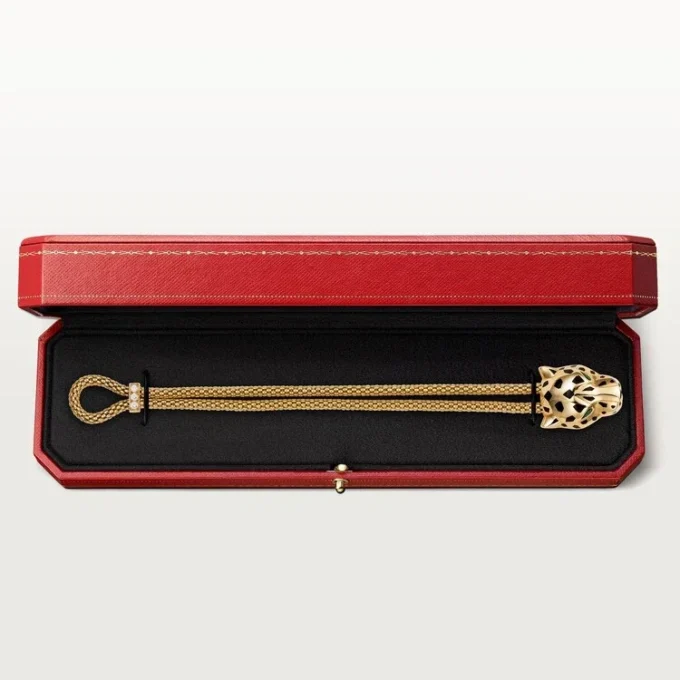 Panthere de Cartier Armband, an Kette, Diamanten
