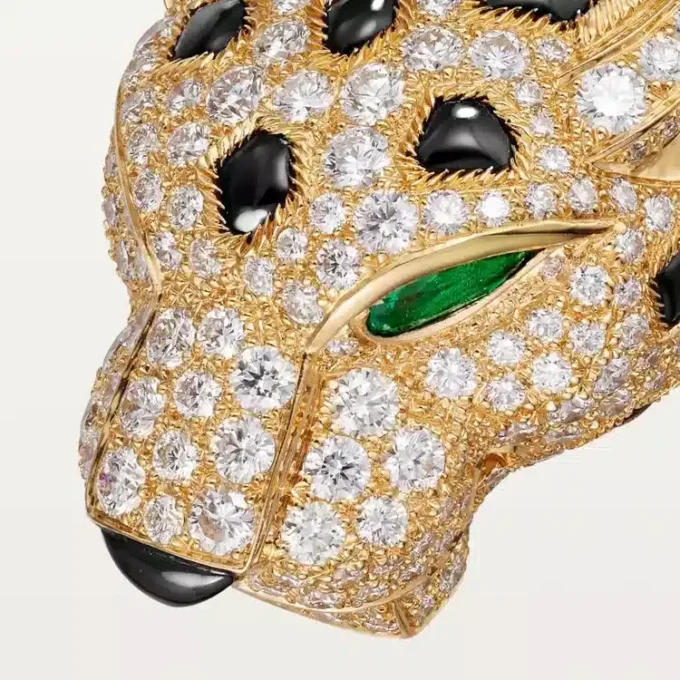 Panthere de Cartier Armband, mit Pavé-Besatz