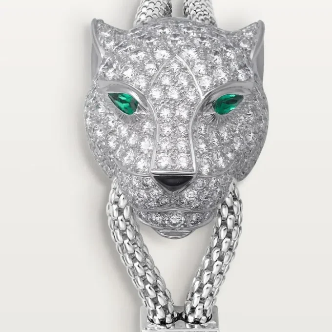 Panthere de Cartier Armband, mit Pavé-Besatz