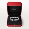 Panthere de Cartier Armband, mittleres Modell, pavé-besetzt