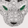 Panthere De Cartier Anhänger, pavé-gefasst