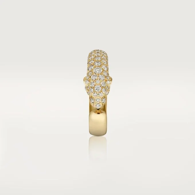 Panthere De Cartier Diamantring, Gelbgold | Cartier US