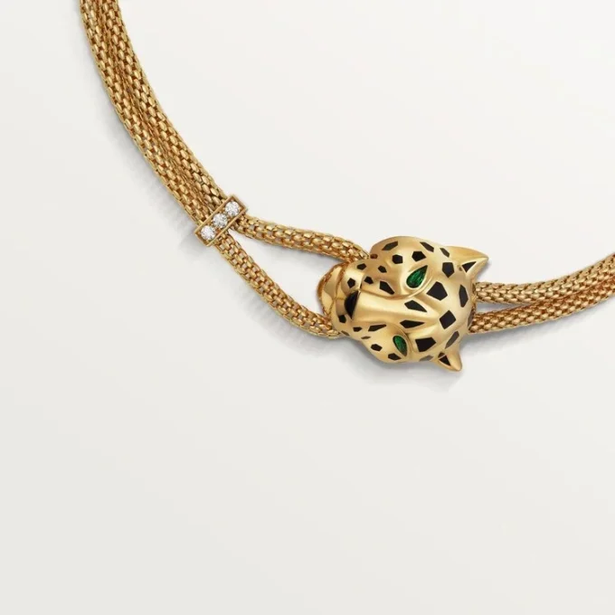 Panthere de Cartier Halskette, pavé