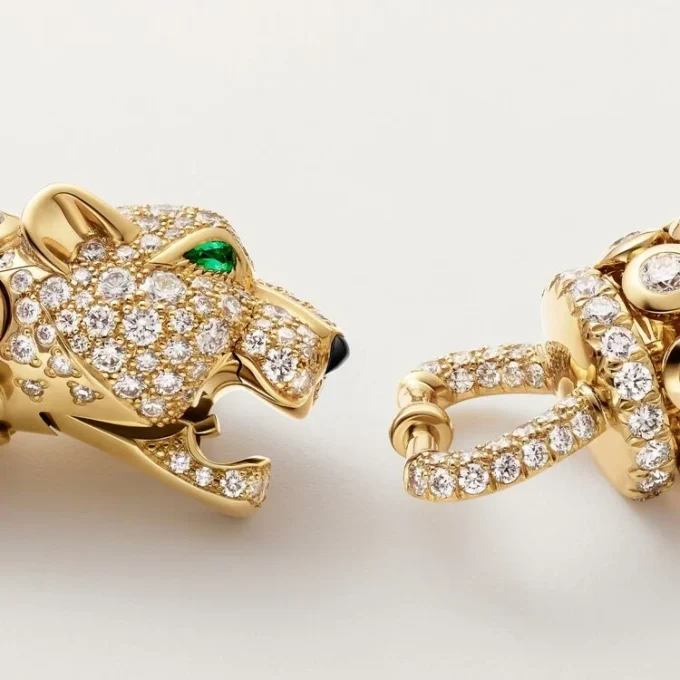 Panthere de Cartier Halskette, pavé