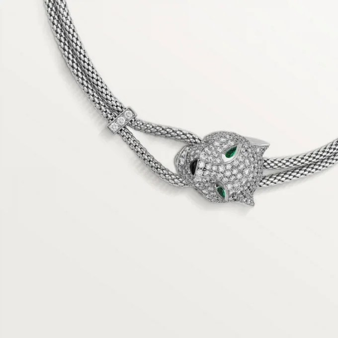 Panthere de Cartier Halskette, pavé