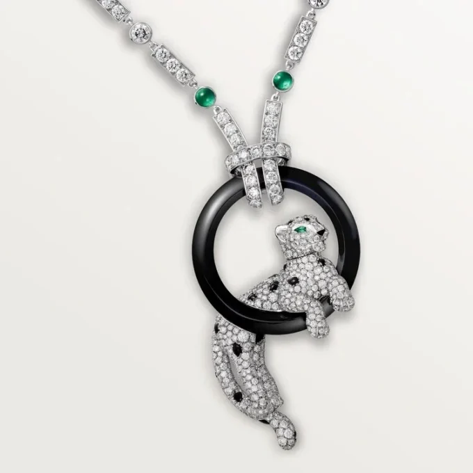 Panthere de Cartier Halskette, pavé