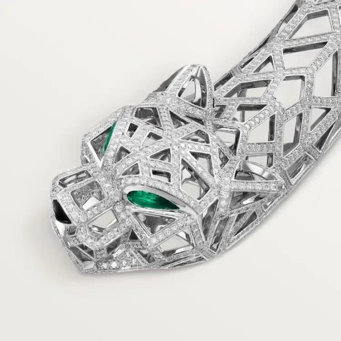 Panthere de Cartier Halskette, pavé