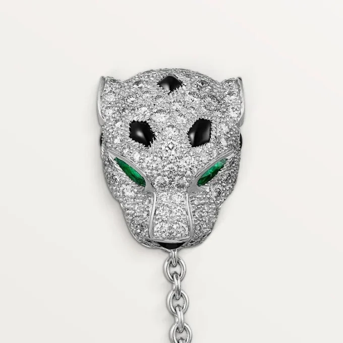 Panthere De Cartier Maskuline Eleganz Accessoires – Diamant- und Gold-Taschenjuwel Panthere De Cartier – Cartier