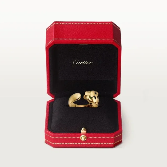 Panthere De Cartier Ring aus Gelbgold und Onyx | Cartier US