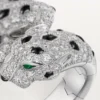 Panthere De Cartier Ring, beweglich, mit Pavé-Fassung