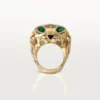 Panthere De Cartier Ring – Gelbgold, Tsavorit-Granate, Onyx – Cartier