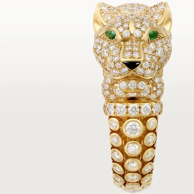 Panthere De Cartier Ring, pavé