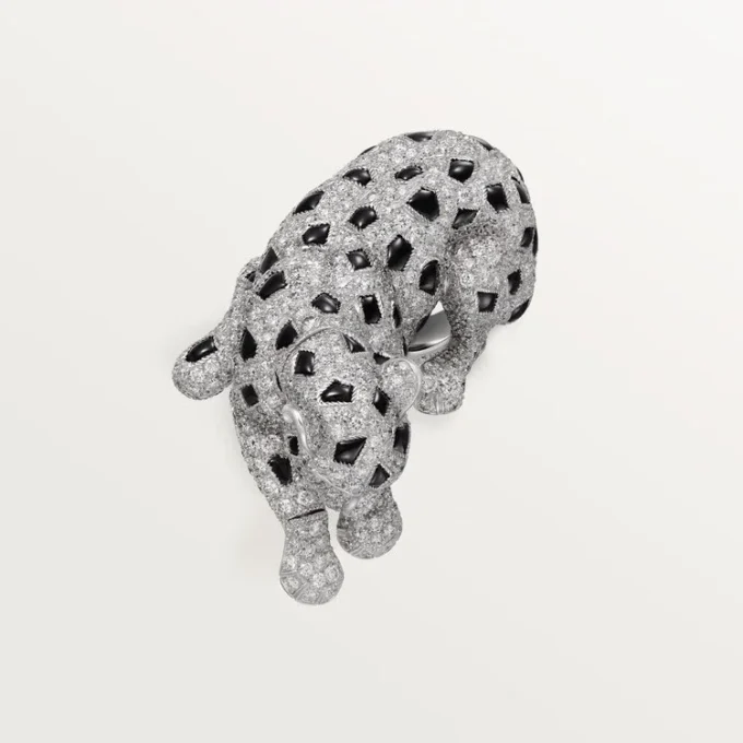 Panthere De Cartier Ring, pavé
