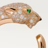 Panthere De Cartier Ring – Roségold, Diamanten, Smaragde, Onyx – Cartier