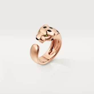 Panthere De Cartier Ring – Roségold, Tsavorit-Granate, Onyx – Cartier