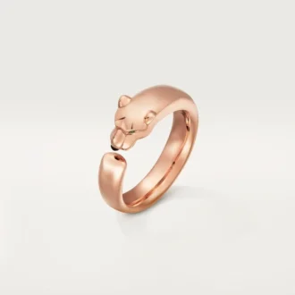 Panthere De Cartier Ring – Roségold, Tsavorit-Granate, Onyx – Cartier