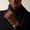 Panthere De Cartier Ring, schwarzer Lack, pavé-besetzt