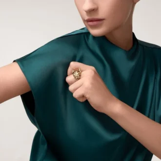 Panthere De Cartier Ring – Tsavorit & Gelbgold | Cartier US