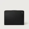 Portfolio, Must de Cartier – Schwarzes Kalbsleder, Palladium-Finish – Cartier