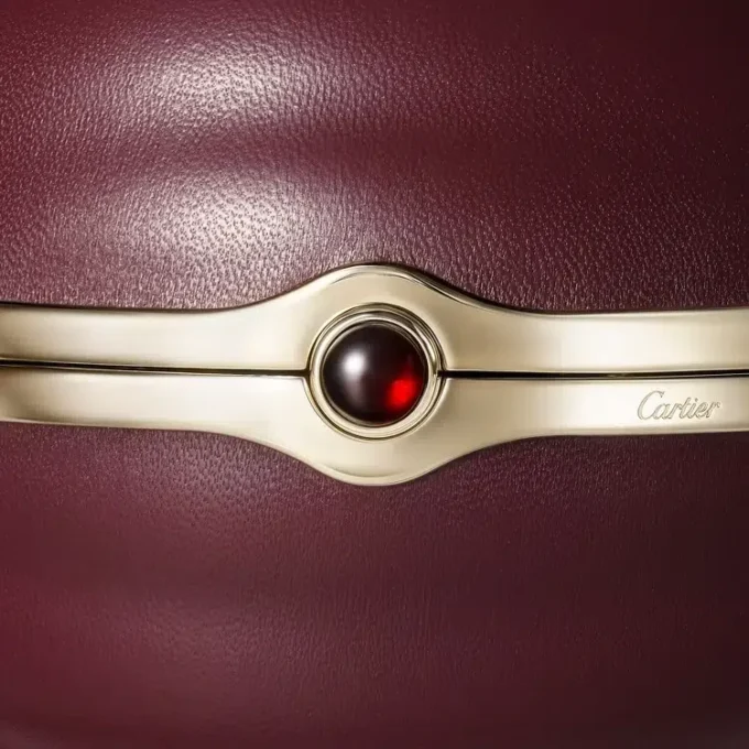 Runde Tasche mit Gadroon-Motiv, Cartier Soir