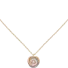 Trinity-Anhänger, 1 Diamant, pavé-gefasst