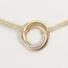 Trinity-Armband, an Kette, Diamanten
