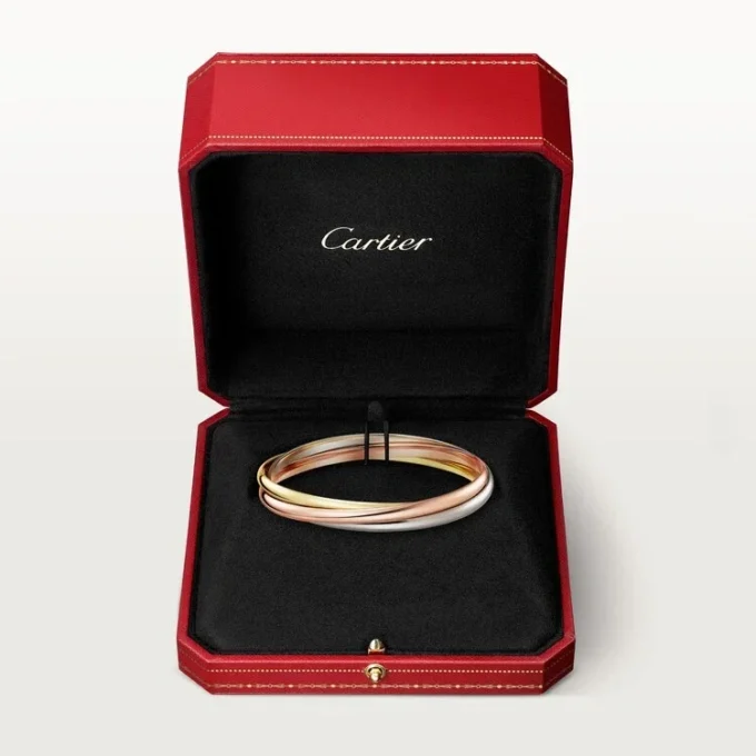 Trinity-Armband aus dreifarbigem Gold, klassisches Modell | Cartier Us
