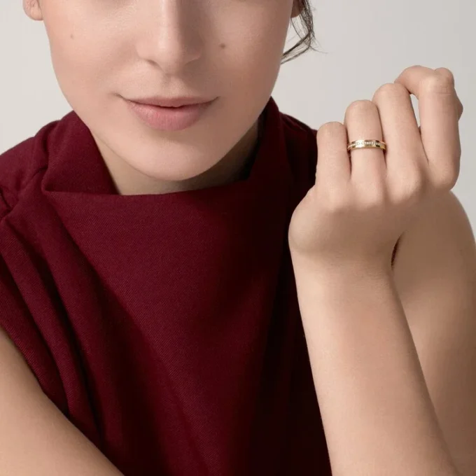 Trinity-Ehering – Weißgold, Gelbgold, Roségold, Diamanten – Cartier