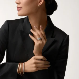 Trinity-Ohrringe – Weißgold, Gelbgold, Roségold – Cartier