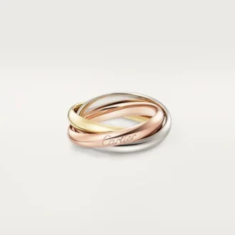 Trinity-Ring aus dreifarbigem Gold, klassisches Modell | Cartier Us