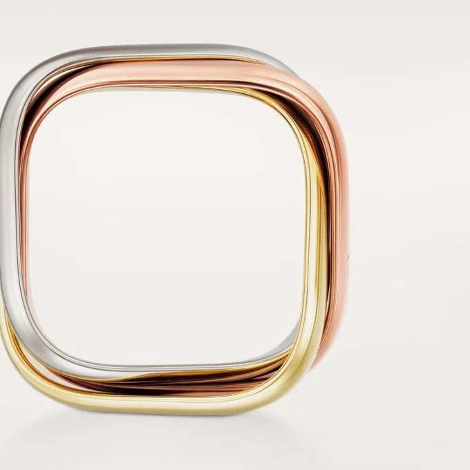 Trinity-Ring, kissenförmig, klassisches Modell