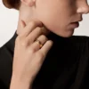 Trinity-Ring, klassisches Modell, 5 Diamanten